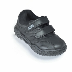 Zapatillas Colegiales Abrojo Negro Baby Plumitas (80031) - tienda online