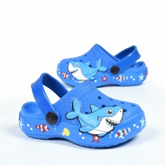 Zuecos de Goma Azul Tiburon Kids Maskotas (36001) - tienda online