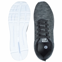 Zapatilla Deportiva Grafito Large Size Hombre Rave (130811) - AL COSTO CALZADO