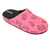 Pantuflas Espumon Algodon Fucsia Dama Solanas (7012)