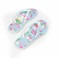 Imagen de Ojotas Slim Hello Blanco-Azul Havaianas (57482)