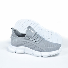 Zapatillas Deportivas Tejdas WK067 Gris Hombre Wake (0671) - tienda online