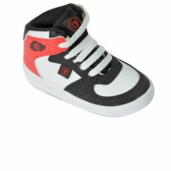 Botitas Baby Blanco-Negro-Rojo Prowess (06442) - comprar online