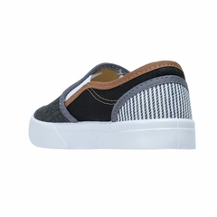 Panchas Negro Talon Rayado Kids Rave (54011) en internet