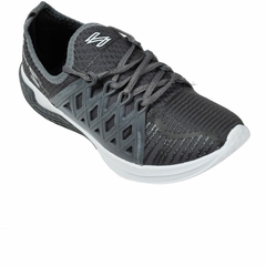 Zapatillas Running Hombre Blanco-Grafito-Negro Zeus (3811) - comprar online