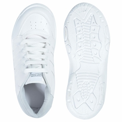 Zapatillas Colegiales Cordon Blanco Kids Plumitas (207221) - AL COSTO CALZADO