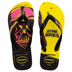 Ojotas Star Wars Negro-Amarillo Havaianas (351852)