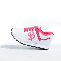 Zapatillas Cuerina Barbie Blancas Kids Monona (100210) - tienda online