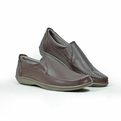Zapatos Nauticos Cuero Chocolate Osvher (10413) - tienda online