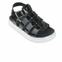 Sandalias Franciscanas Abiertas Negro Klivers (1551) - comprar online