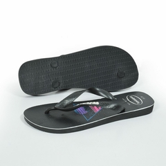 Ojotas Top Twin Fin Negro-Negro Havaianas (468591) - tienda online