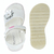 Sandalias Abiertas Faja Baby Blanco Klivers (13901) - AL COSTO CALZADO