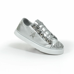 Zapatillas Urbanas Derby Plata Dekvirs (5153) - tienda online