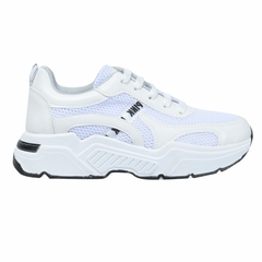 Zapatillas Deportivas Mesh Dama Blanco Plumitas (1021)