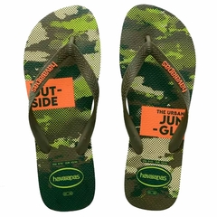 Ojotas Top Camu Verde Lima Havaianas (413982)