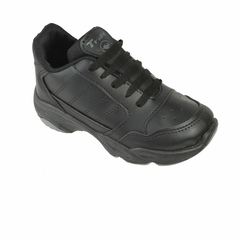 Zapatillas Colegial Cordones Negro Tridy (20231) - comprar online