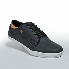 Zapatos Casuales Ecocuero Hombre Negro Osvher (450101) - tienda online