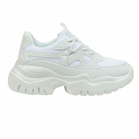 Zapatillas Urbanas Plataforma Blanco Proforce (35531)