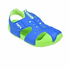 Sandalias Cerradas Azul-Verde Bebe Plumitas (38061) - comprar online