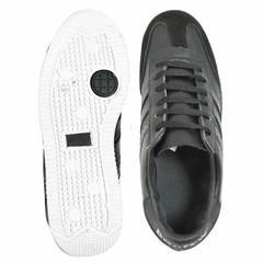 Zapatillas Urbanas Hombre Negro Bochin (50211) - AL COSTO CALZADO