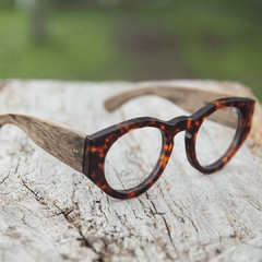 Anteojos de madera y acetato Skorpios Nomade