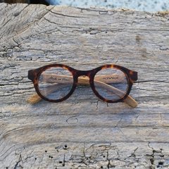 anteojos de madera y acetato para lentes de aumento Nomade