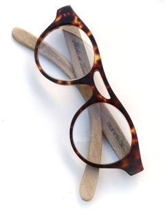 anteojos de madera para lentes de aumento - Nómade