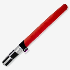 ALMOFADA FORMATO FIBRA SABRE DE LUZ VERMELHA STAR WARS - comprar online