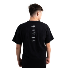 Camiseta naruto shippuden akatsuki ninjas renegados simbolos