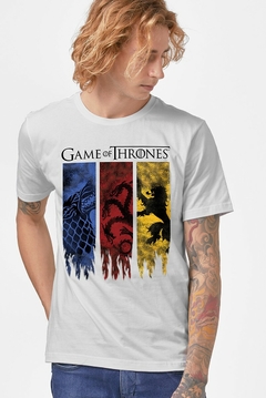 Camiseta Game of Thrones Stark, Targaryen e Lannister - comprar online