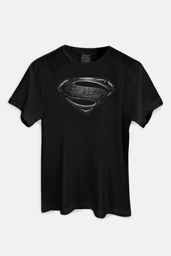 Camiseta Liga da Justiça Snyder Cut - Superman Logo Dark