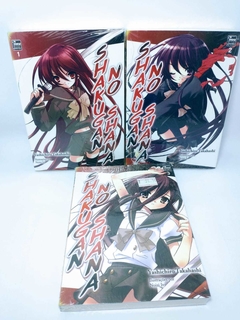 Pack Shakugan no Shana: Livro vols. 1 a 3 (com avaria)