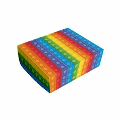 Caixa presente colorida pop