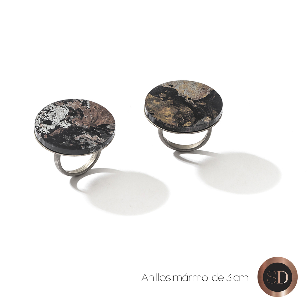 Anillos de online marmol