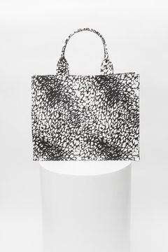 Bolso MALLORCA PRINT Blanco y Negro