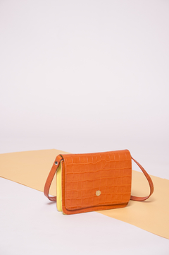 CARTERITA RUBÍ Naranja Hermes - tienda online