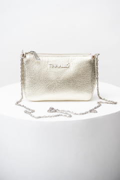 Minibag CAPRI Oro Blanco - comprar online