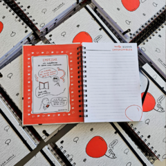 Cuaderno YENDO/ $8550 con transf / hojas rayadas con dibujo - comprar online