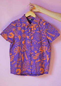 Camisa Hongos Violeta - comprar online