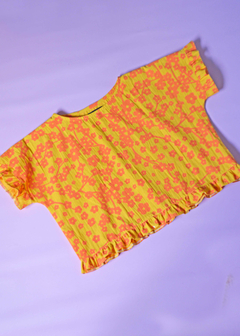 Crop Top Marga Amarillo - comprar online