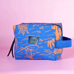 Necessaire Cubo Marino Azul