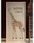 Cuadro bastidor bordado jirafa