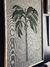 Cuadro bastidor bordado Green Palms - comprar online