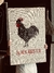 Cuadro bastidor black rooster en internet