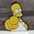 Cartel con forma impreso #41 Homero