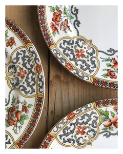 plato de postre de porcelana inglesa bone china Aynsley 18 cm - comprar online