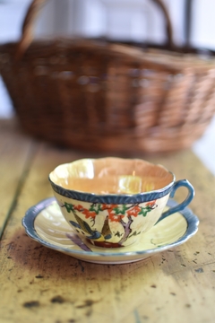 Taza de té de porcelana japonesa (tiene craquel) - comprar online