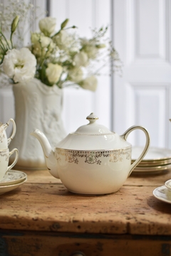 Juego de té de porcelana inglesa bone china Adderley - tienda online