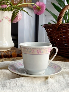 Oferta 58 3 Tazas de té con plato de porcelana china