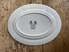 Fuente oval de loza inglesa Johnson Bros Watermill 30 x 24 cm - comprar online